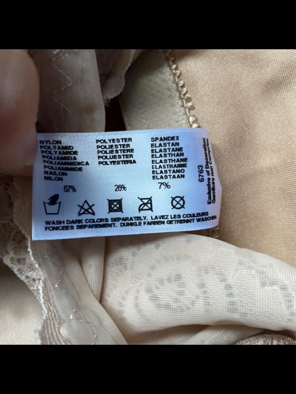 Glamorise Front-Closure Front WondeWire Cafe Beige Bra NEW - Picture 9 of 11